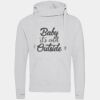 Cross neck hoodie Thumbnail